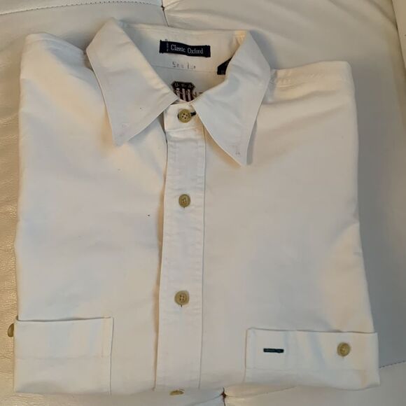 Hang Classic Oxford Cotton Button Up Men’s Shirt Size L - Picture 1 of 11